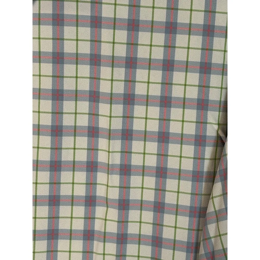 NWT Mizzen Main Leeward Shirt Mens M Trim Fit White Performance - Picture 3 of 9